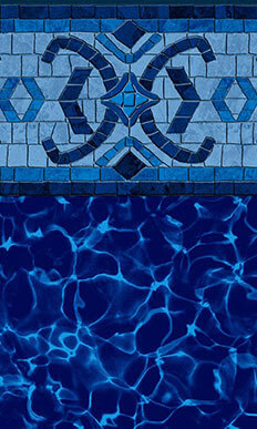 Toile de piscine Coventry / Cobalt Fusion