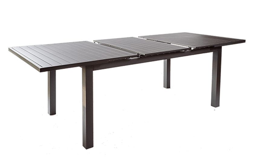 Table en aluminium