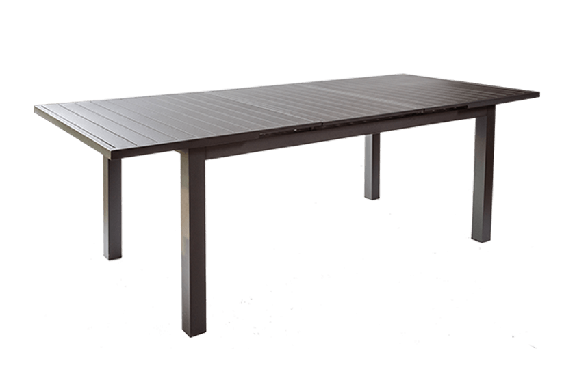 Table en aluminium