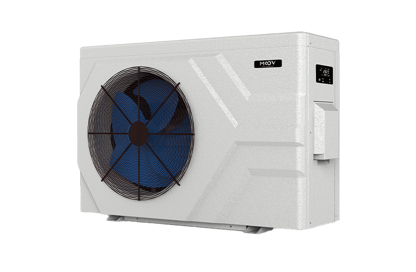 Thermopompe piscine MOOV Inverter – ventilation latérale Wi-fi